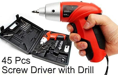 45Pcs Cordless Screwdriver